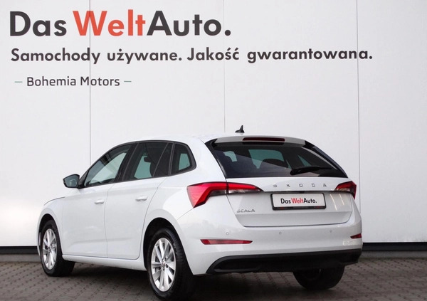 Skoda Scala cena 99990 przebieg: 10250, rok produkcji 2023 z Szczuczyn małe 301
